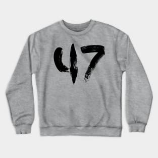 Number 47 Crewneck Sweatshirt